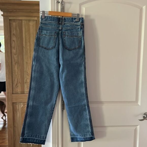 🎀 SSENSE ADER error workch blue jeans straight jeans nwot - Picture 9 of 16